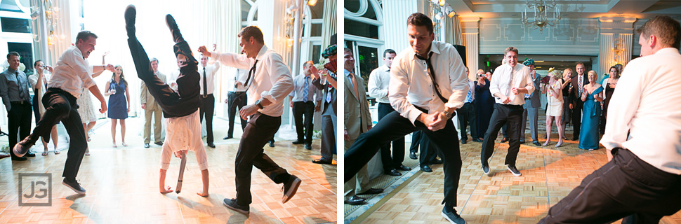 Hotel Casa del Mar Wedding Reception Dancing