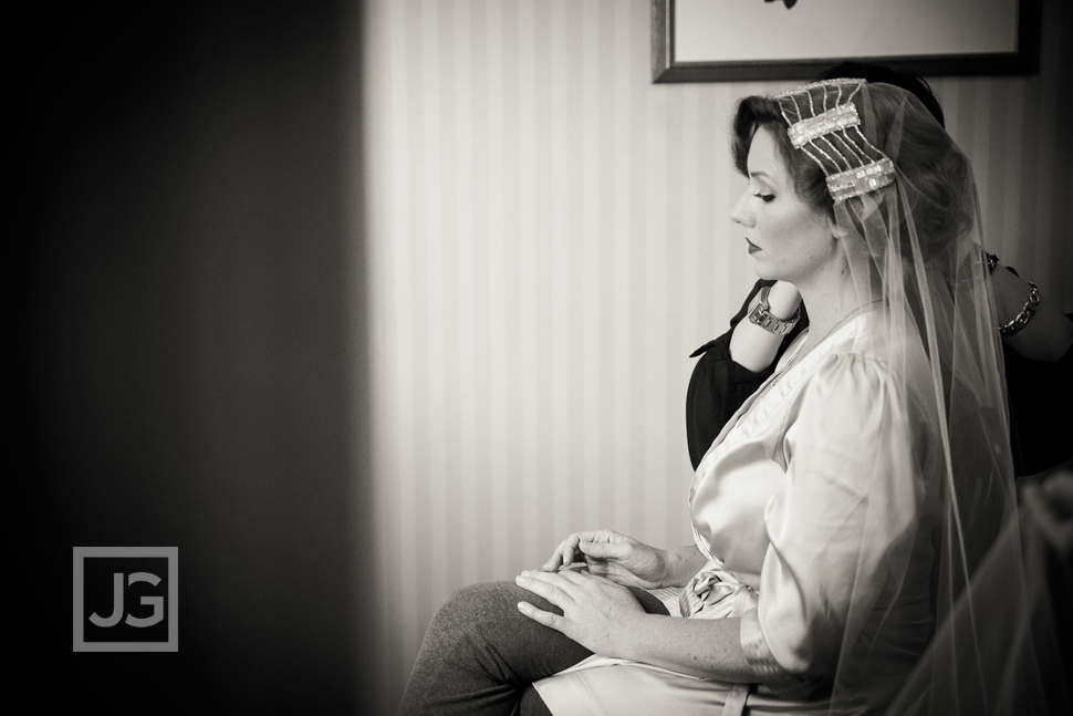 Hilton Pasadena Wedding Preparation