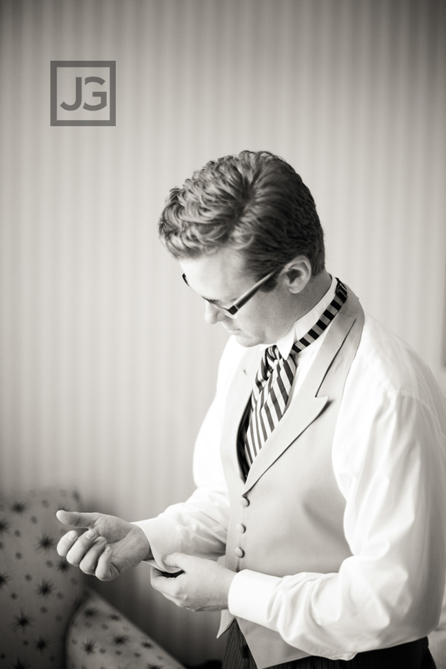 Hilton Pasadena Wedding Preparation