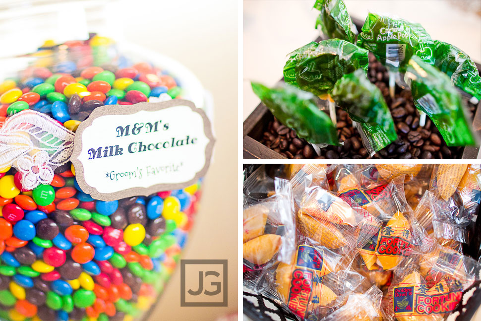 Hotel Maya Wedding Details Candy Bar