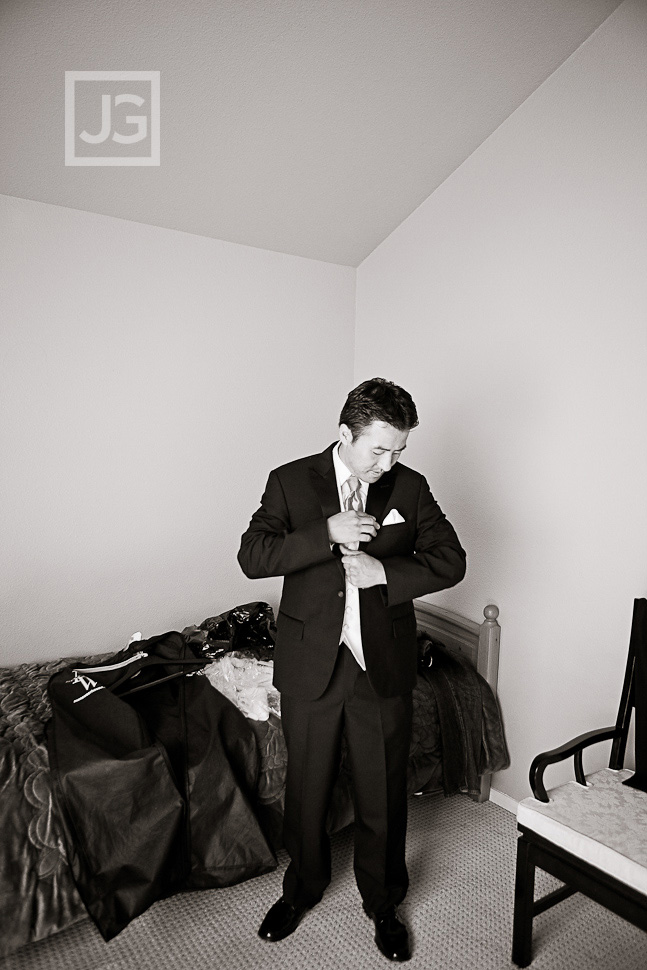 Long Beach wedding preparation