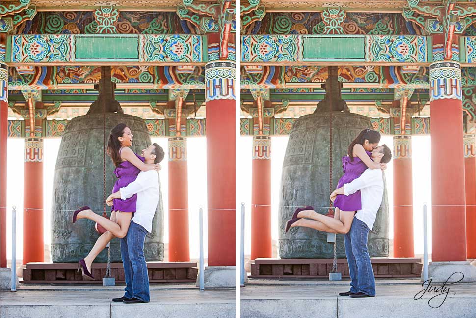 Korean Bell Engagement Photography
