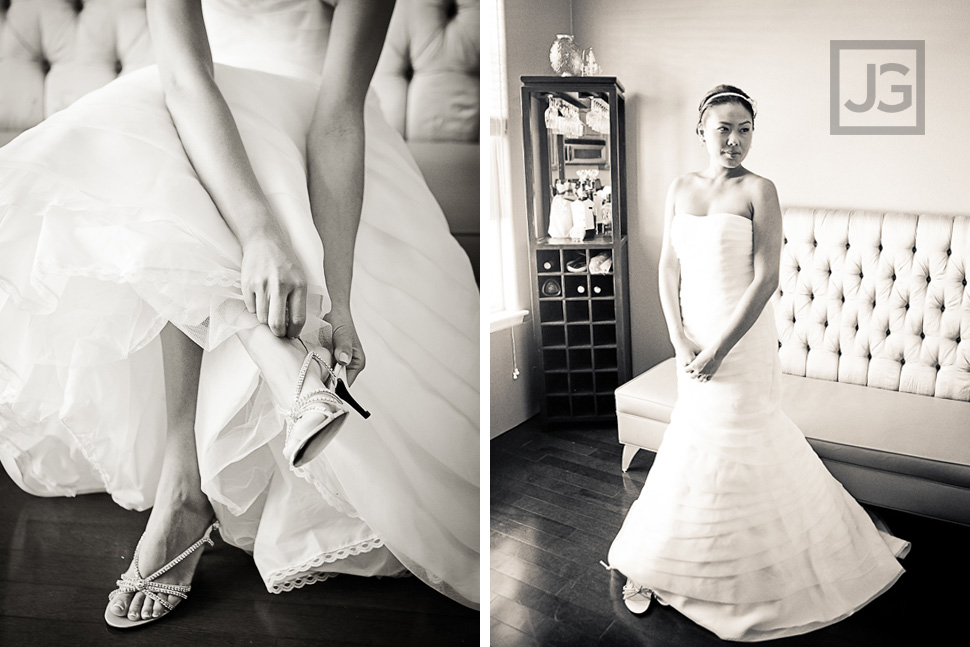 Long Beach wedding preparation