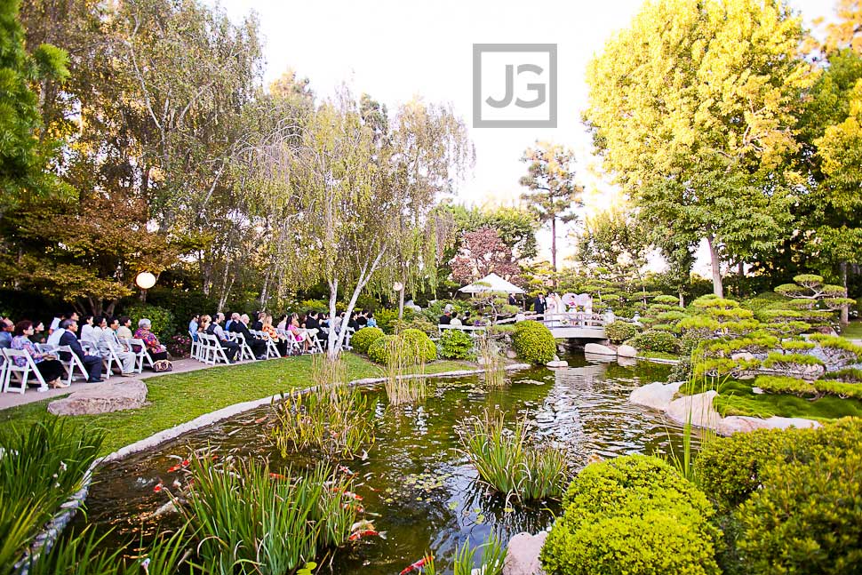 Wedding Ceremony at the CSULB Japanese Gardens