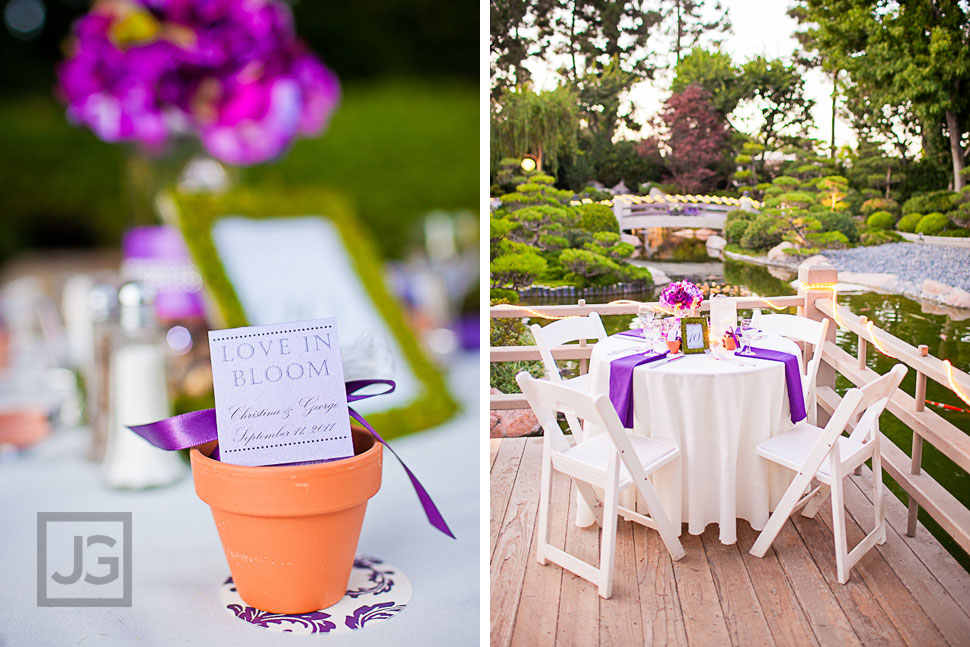 CSULB Japanese Gardens Wedding Reception