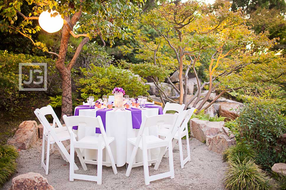 CSULB Japanese Gardens Wedding Reception