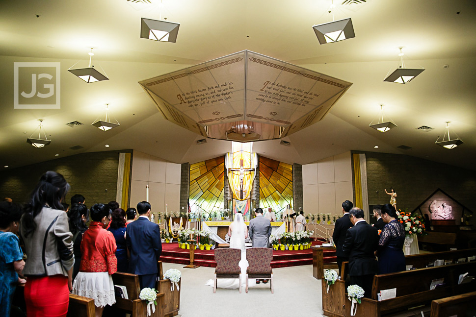 St. Lorenzo Ruiz Catholic Church Wedding Photography