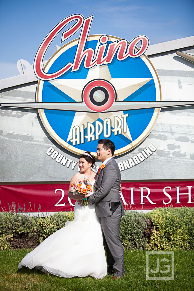 Chino Airport Front Sign