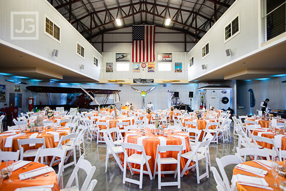 Cal Aero Events Wedding Reception