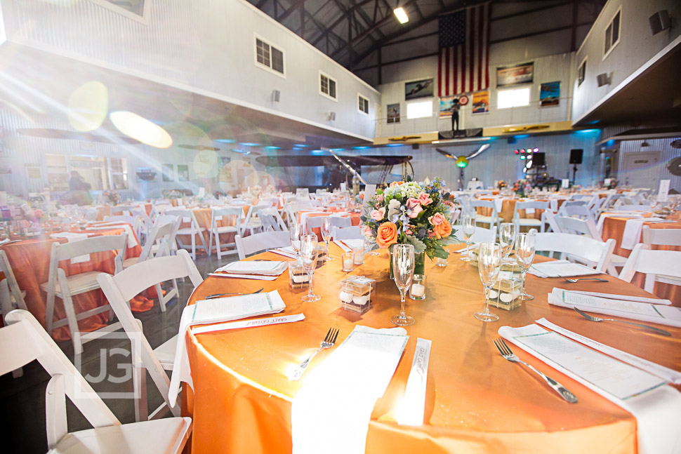 Cal Aero Events Wedding Reception