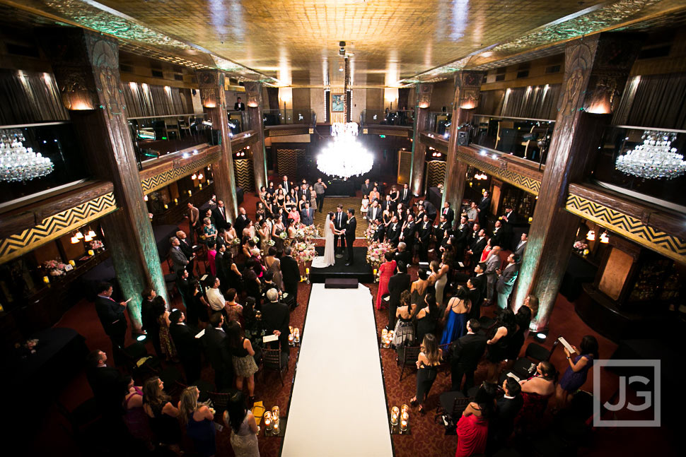 Cicada Club Wedding Ceremony