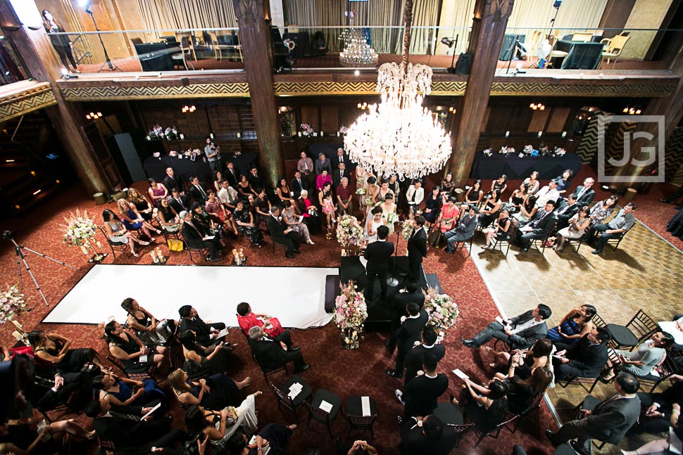 Cicada Club Wedding Ceremony