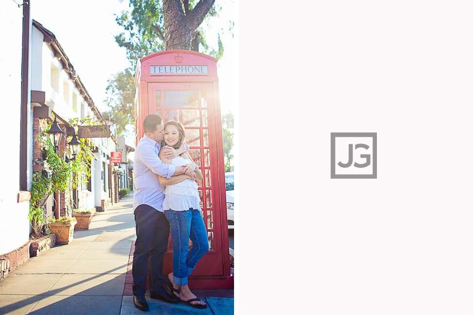 Downtown Laguna Beach Engagement Photography