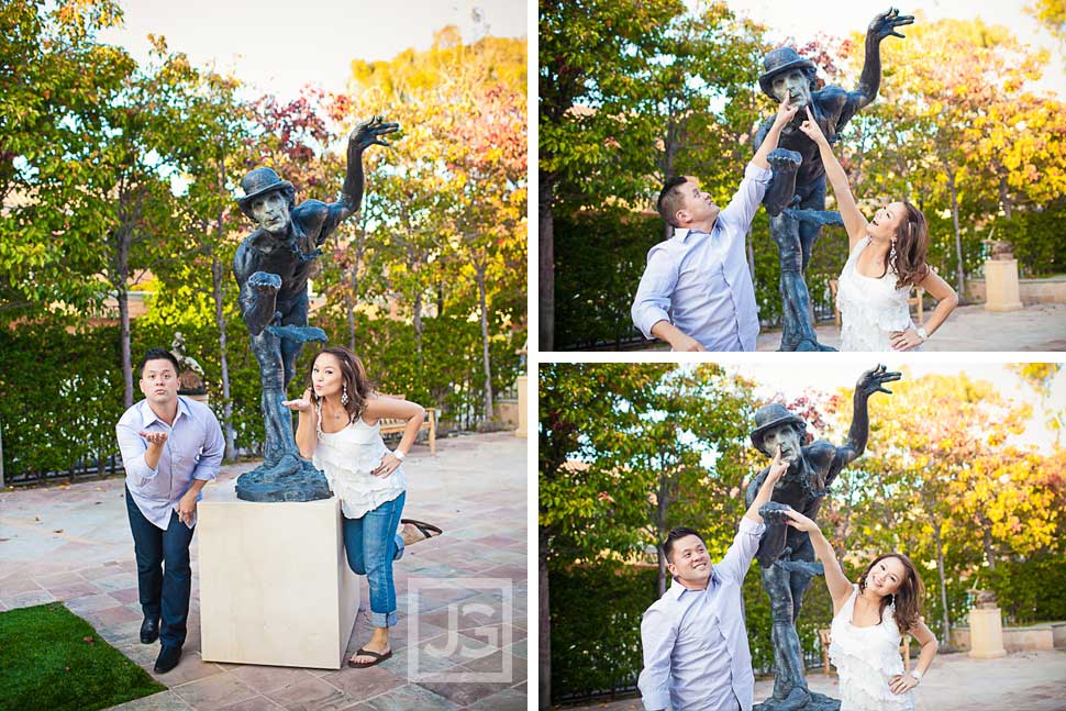 Engagement Photos Downtown Laguna Beach