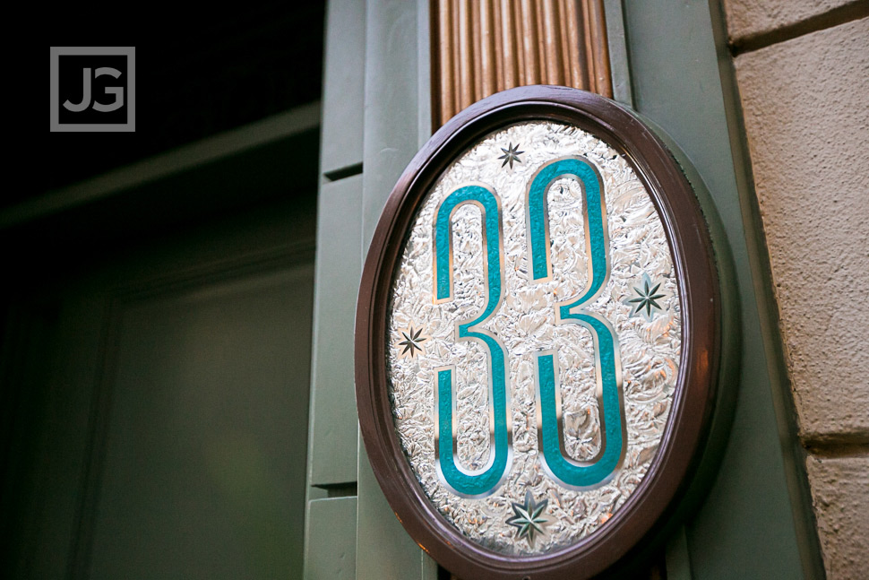 Club 33 Old Entrance at Disneyland