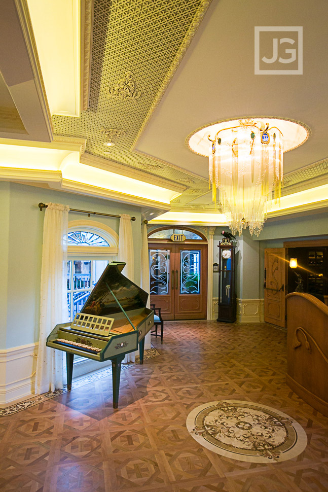Club 33 Lobby at Disneyland