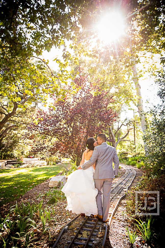 Descanso Gardens Wedding Photo