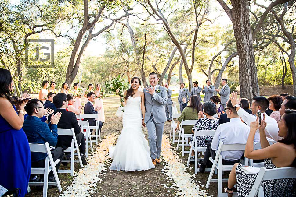 Wedding Ceremony Descanso Gardens