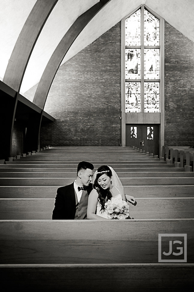 Oneonta Church South Pasadena Wedding Photo