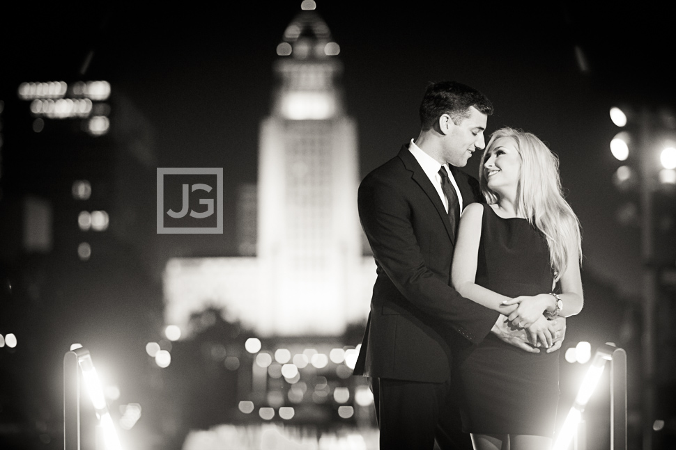 City Hall Engagement Photography Los Angeles