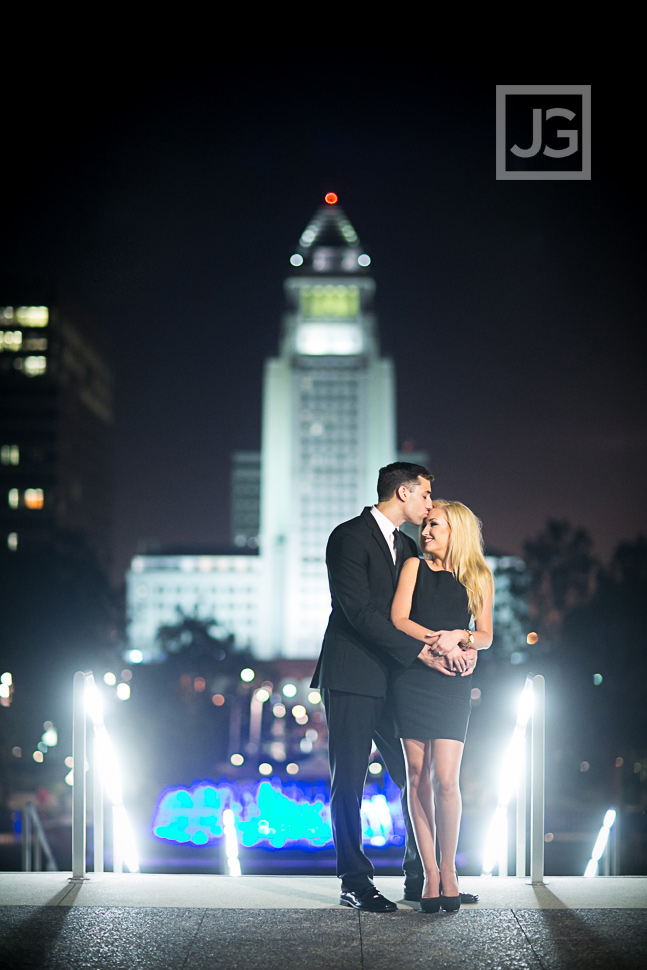 City Hall Engagement Photography Los Angeles