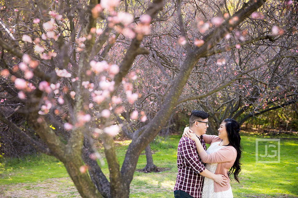 Schabarum Park Engagement Photo