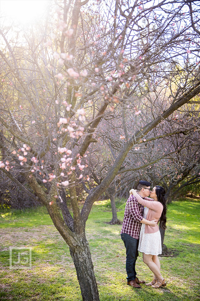 Schabarum Park Engagement Photo