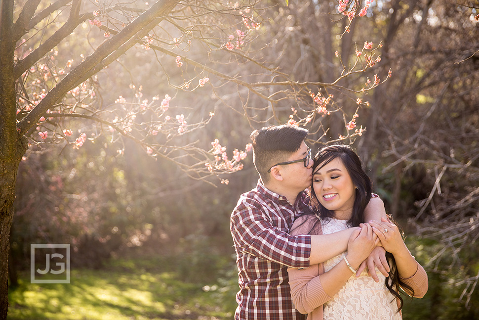 Schabarum Park Engagement Photo