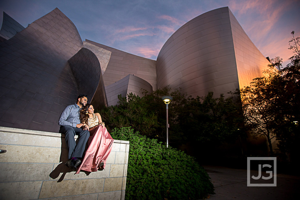 Walt Disney Concert Hall Engagement Photography