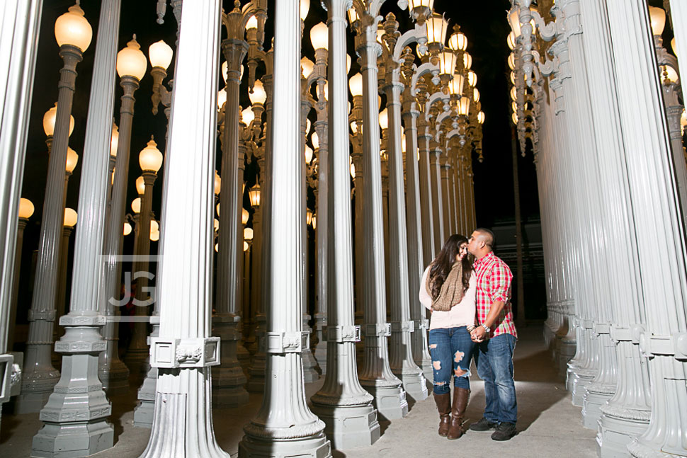 LACMA Engagement Photography