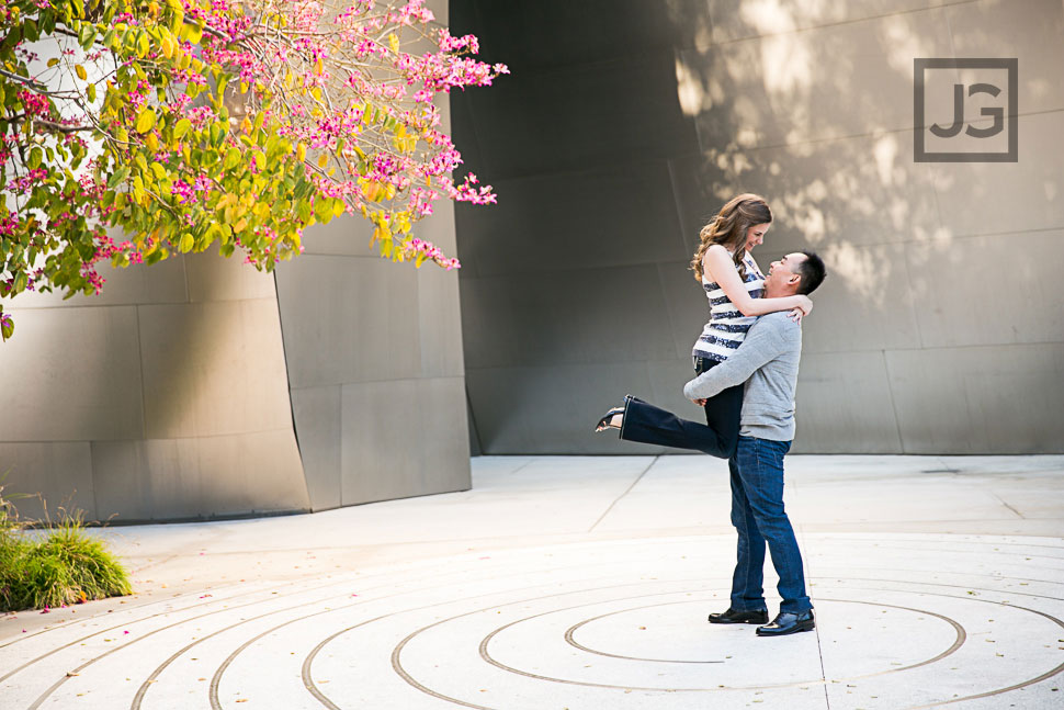 Walt Disney Concert Hall Engagement Photography Los Angeles