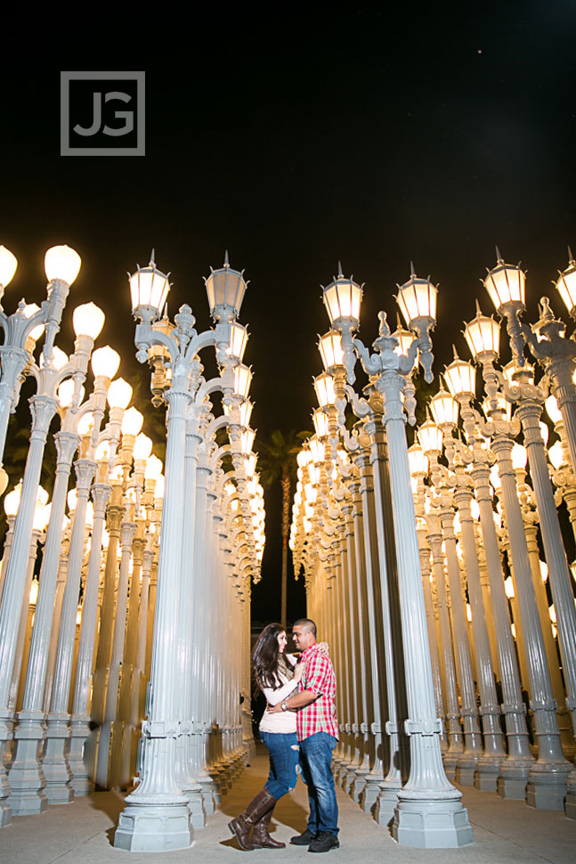 LACMA Engagement Photography