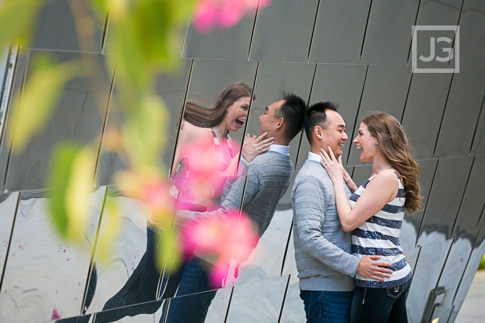 Walt Disney Concert Hall Engagement Photography Los Angeles
