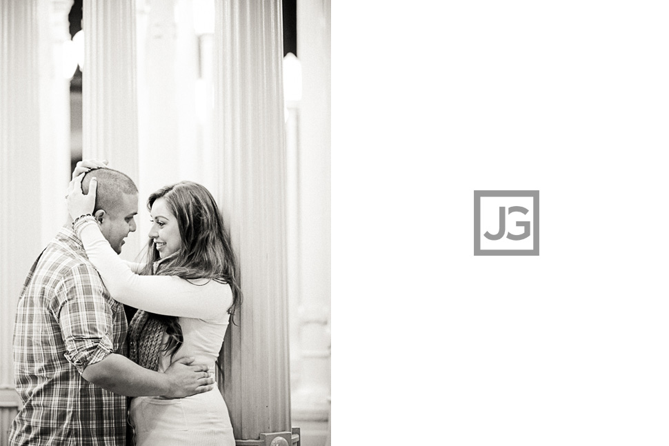 LACMA Engagement Photography