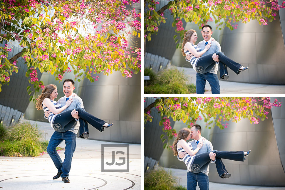 Walt Disney Concert Hall Engagement Photography Los Angeles