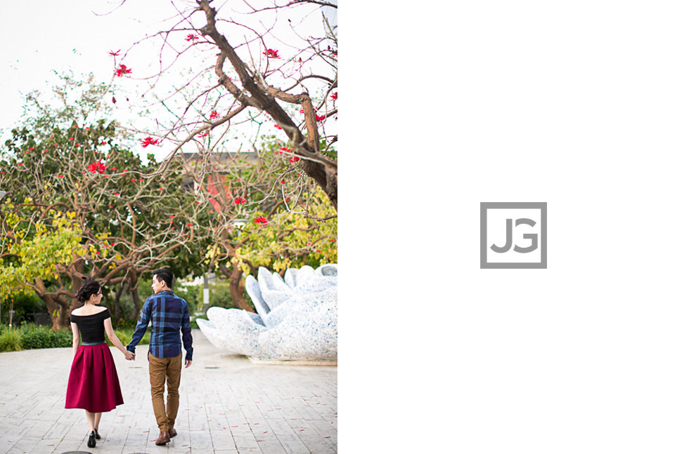Walt Disney Concert Hall Engagement Photography