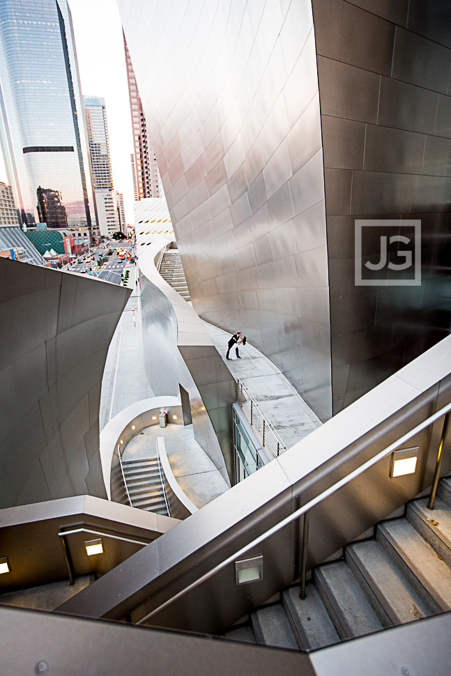 Walt DIsney Concert Hall from Above