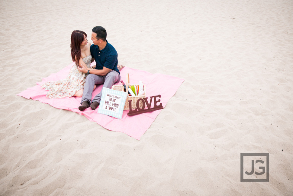 Santa Monica Engagement Photography
