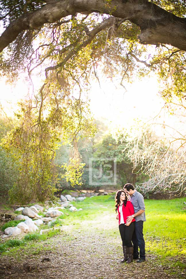 Griffith Park Engagement Photography
