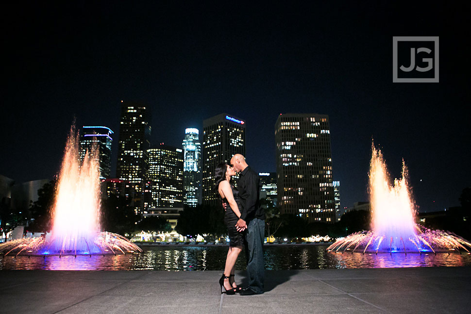 Downtown Los Angeles Engagement Photography