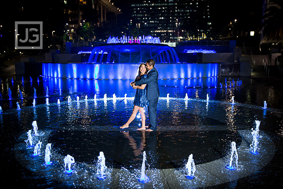 Water Fountain Grand Park LA