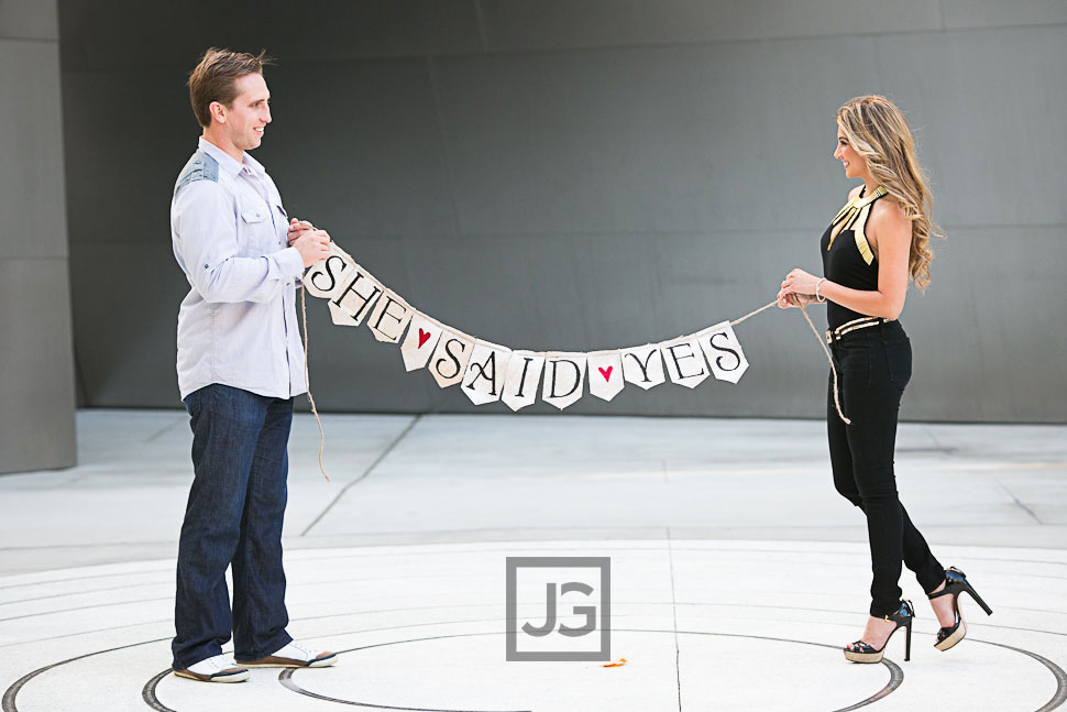 Walt Disney Concert Hall Engagement Photography