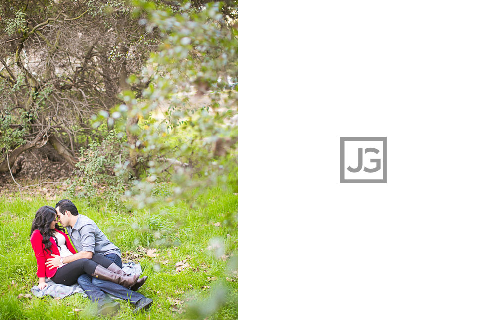 Griffith Park Engagement Photography