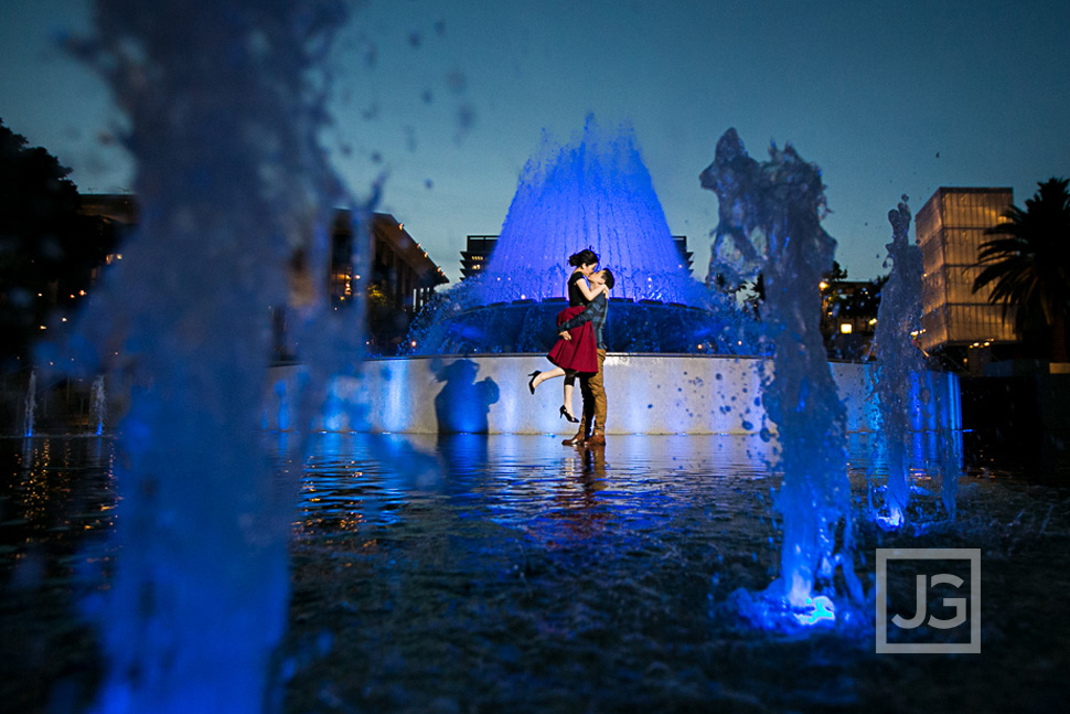Los Angeles Engagement Photography Grand Park