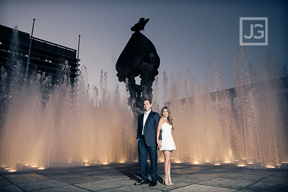 Downtown Los Angeles Engagement Photography | Gunes  Alton