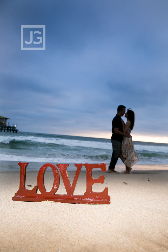 Santa Monica Engagement Photos
