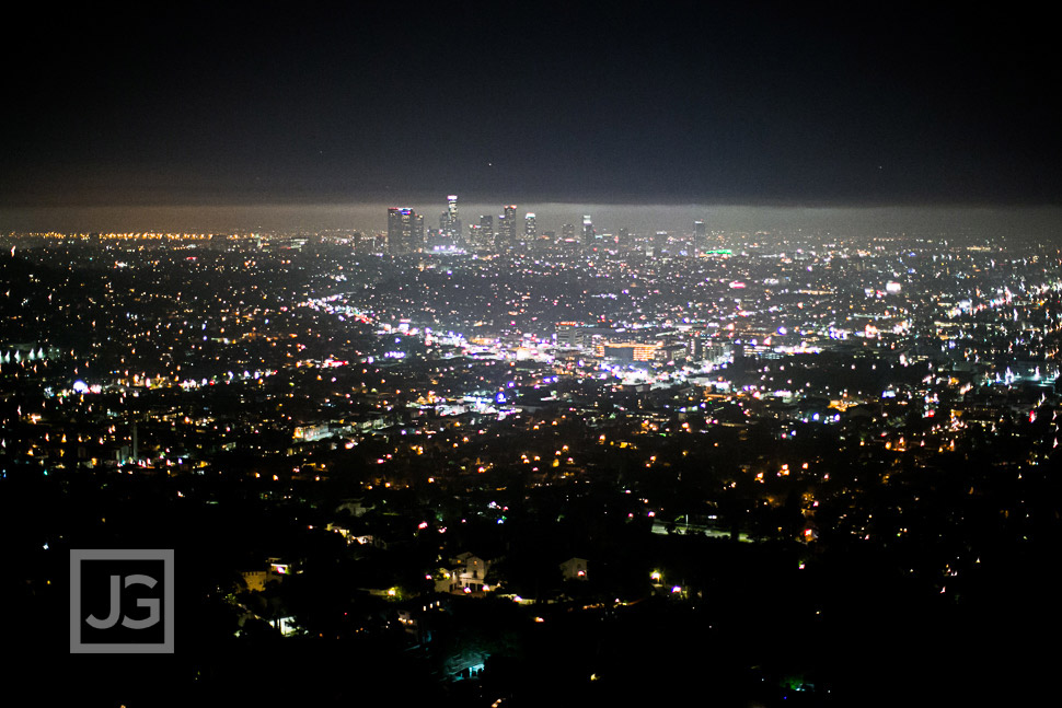 Griffith Park View of Downtown Los Angeles