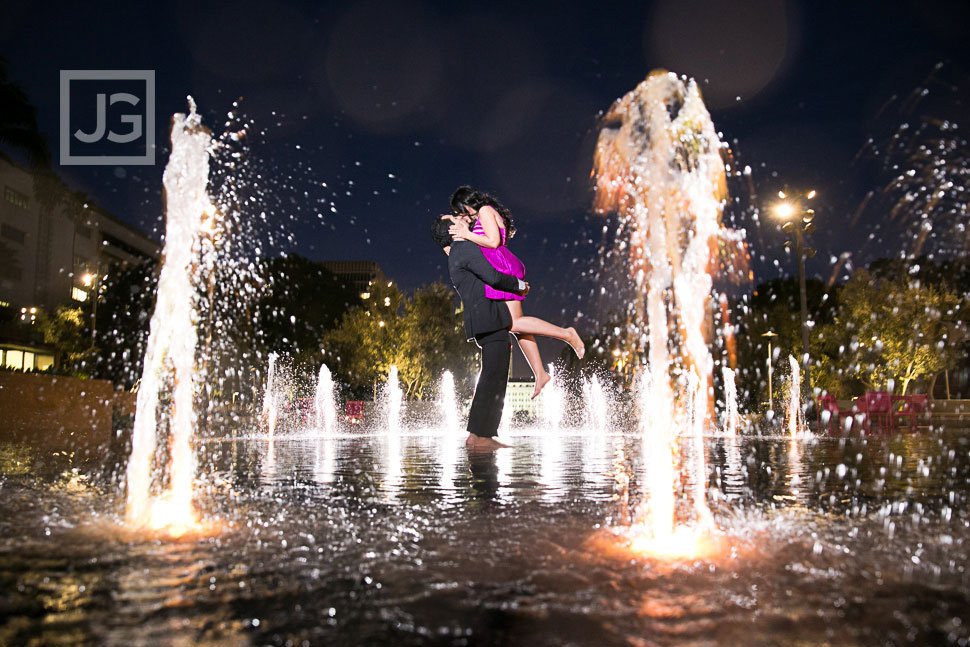 Grand Park Engagement Photos