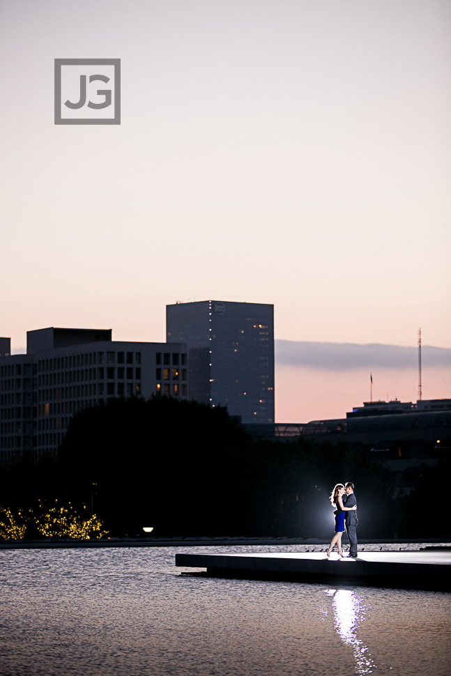 DWP Downtown Los Angeles Engagement Photography