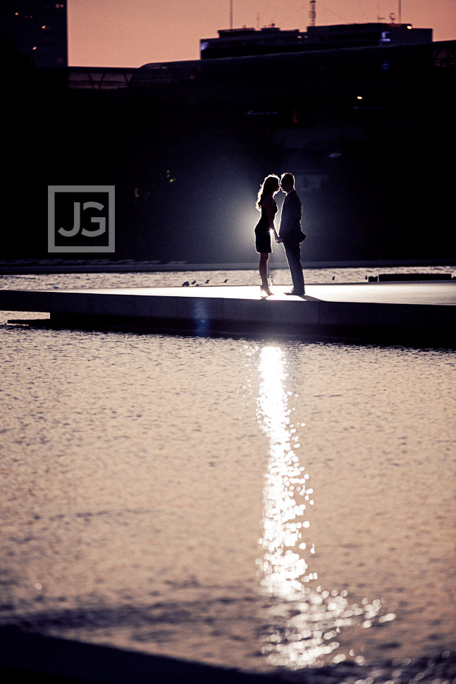 DWP Downtown Los Angeles Engagement Photography